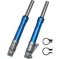 フロントフォーク Dio ZX ブルー - バイク