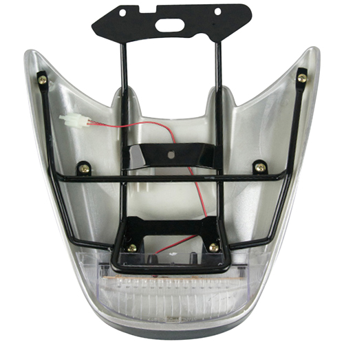 リアスポイラーASSY シルバー スマートDIO Z4 - バイク