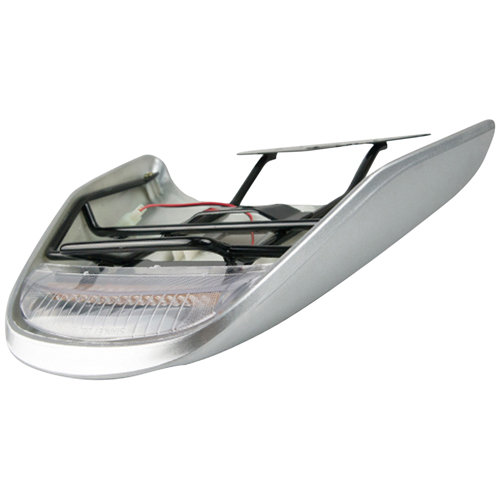 リアスポイラーASSY シルバー スマートDIO Z4 - バイク