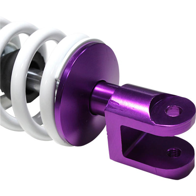 リアサスペンション 260mm ホワイト - バイク