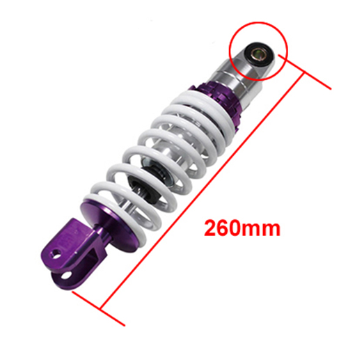 【604】 リア サスペンション 320mm 黒 タンク別体 調整可能 新品 tmst_sz997