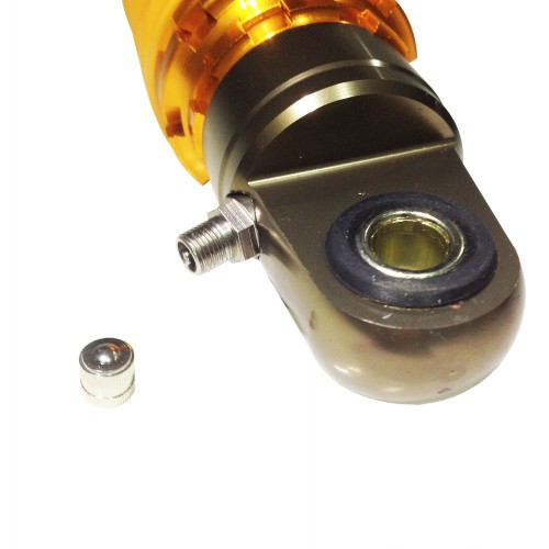 リアサスペンション 235mm イエロー - バイク