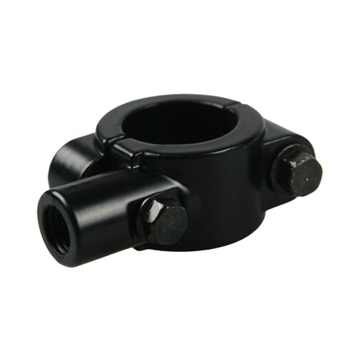 ミラーホルダー 逆ネジ10mm ブラック - バイク