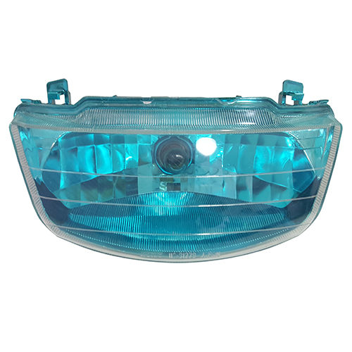 ヘッドライトASSY ブルーレンズ - バイク