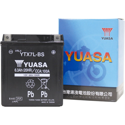 【新品】台湾ユアサ バイク YTX7L-BS Amazon | YUASA 台湾 ユアサ バイク用 バッテリー 液別 YTX7L-BS