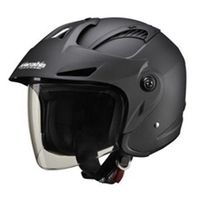セミジェットヘルメット M-520 マットブラック フリー - バイク