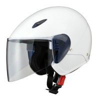 FLX ジェットヘルメット ホワイト FLX ジェットヘルメット ホワイト L - バイク