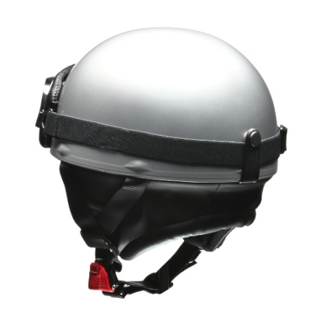 CROSS CR-750 ビンテージハーフヘルメット シルバー フリー - バイク