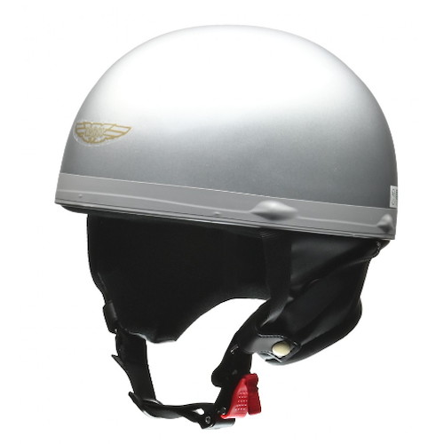 CROSS CR-750 ビンテージハーフヘルメット シルバー フリー - バイク