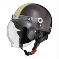 CROSS CR-760 ハーフヘルメット ミリタリーグリーン フリー - バイク