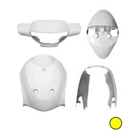 CA45A SUZUKI 外装ほとんど傷なし 外装4点セット レッツ4(CA41A/CA45A/CA46A) パールスズキディープ