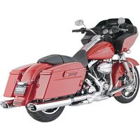S&S Cycle スリップオンマフラー クローム 左右セット 16455 ハイアウトプット スリップオン クローム - バイク
