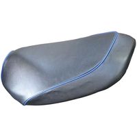 国産シートカバー 黒 被せるタイプ スーパーディオ AF27/AF28/ZX AF28