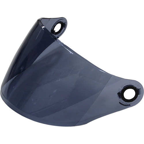 Ruby ジェットヘルメット用シールド(スモーク) シールド・ピーク