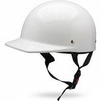 ダックテールヘルメット ホワイト XLサイズ - バイク
