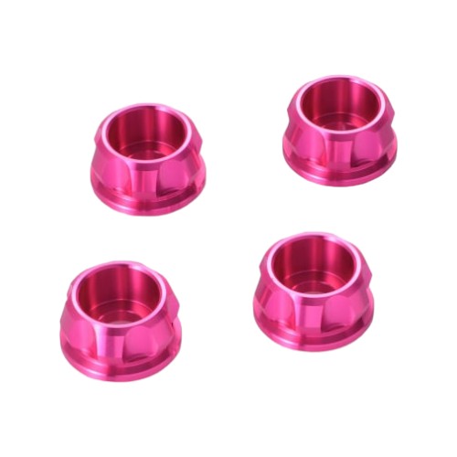 PREMIUM ZONEシリーズ キャップボルトカラー M6 ピンク - バイク