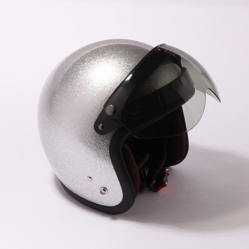 綺麗◆アルファインダストリーズジェットヘルメット◆スモークシールド SPEEDPIT ZACK ZJ-3 ザック ダブルシールド ジェットヘルメット