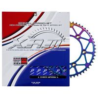 プレミアム リアスプロケット A4503X-45 ブロンズ - バイク