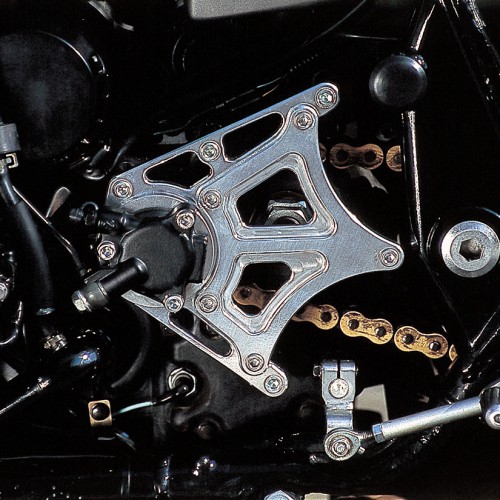 スプロケットカバー ブラック/ゴールド ZRX1200 DAEG - バイク