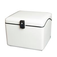 NEWラゲージBOX M ホワイト 標準仕様(鍵番号共通タイプ) - バイク