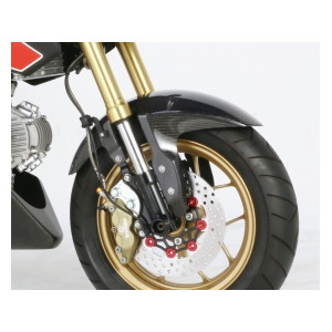 フロントフェンダー 綾織りカーボン GROM - バイク