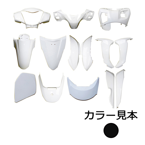 外装14点セット リード125(JF45) ポセイドンブラックメタリック
