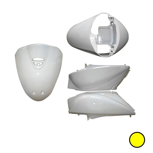 ☆トゥデイ AF67 中古純正外装4点セット☆ 外装4点セット TODAY/トゥデイ(AF67) オリオンイエロー(Y-177) - バイク