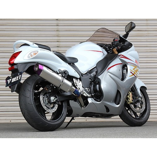 N-EVO2 SO TI/BL ハヤブサ ブルーチタン - バイク