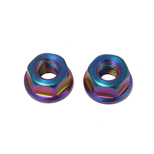 アドレスV125 ステンレス アクスルシャフト チタンルック - バイク