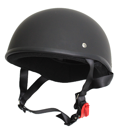 ダックテールヘルメット マットブラック - バイク