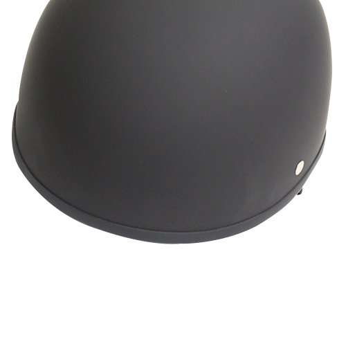 ダックテールヘルメット マットブラック - バイク