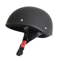 ダックテールヘルメット マットブラック - バイク