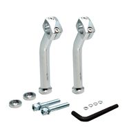 HB0636A セットバックスペーサー シルバーアルマイト - バイク