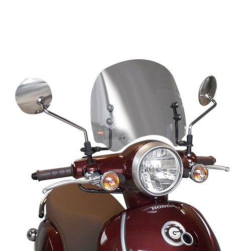 ジョルノ GN-08 ジョルノ(AF77) ショートバイザー クリア - バイク