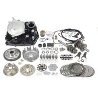 スペシャルクラッチカバーキット(シルバー塗装) CD90エンジン(モンキー