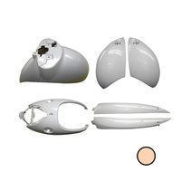 ビーノ　sa37j 54j 外装セット 外装8点セット 4st VINO/ビーノ(SA26J/SA37J) ブラック - バイク