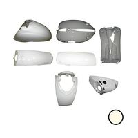 外装9点セット 2stビーノ(SA10J) 2型 シルバーメタリック1(0660) - バイク