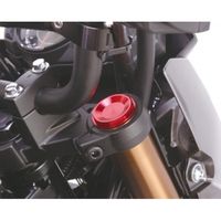 フロントフォークトップキャップカバー ゴールド - バイク