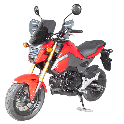 HN-05 グロム(JC61/JC75)ナックルバイザー スモーク - バイク