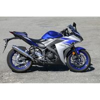 ツインチタンメガホン スリップオン YZF-R25/MT-25 - バイク
