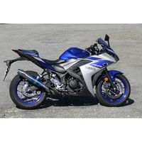 ツインチタンメガホン スリップオン YZF-R25/MT-25 - バイク