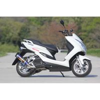 受注生産】マジェスティS(SMAX)用 アトミックショートマフラー