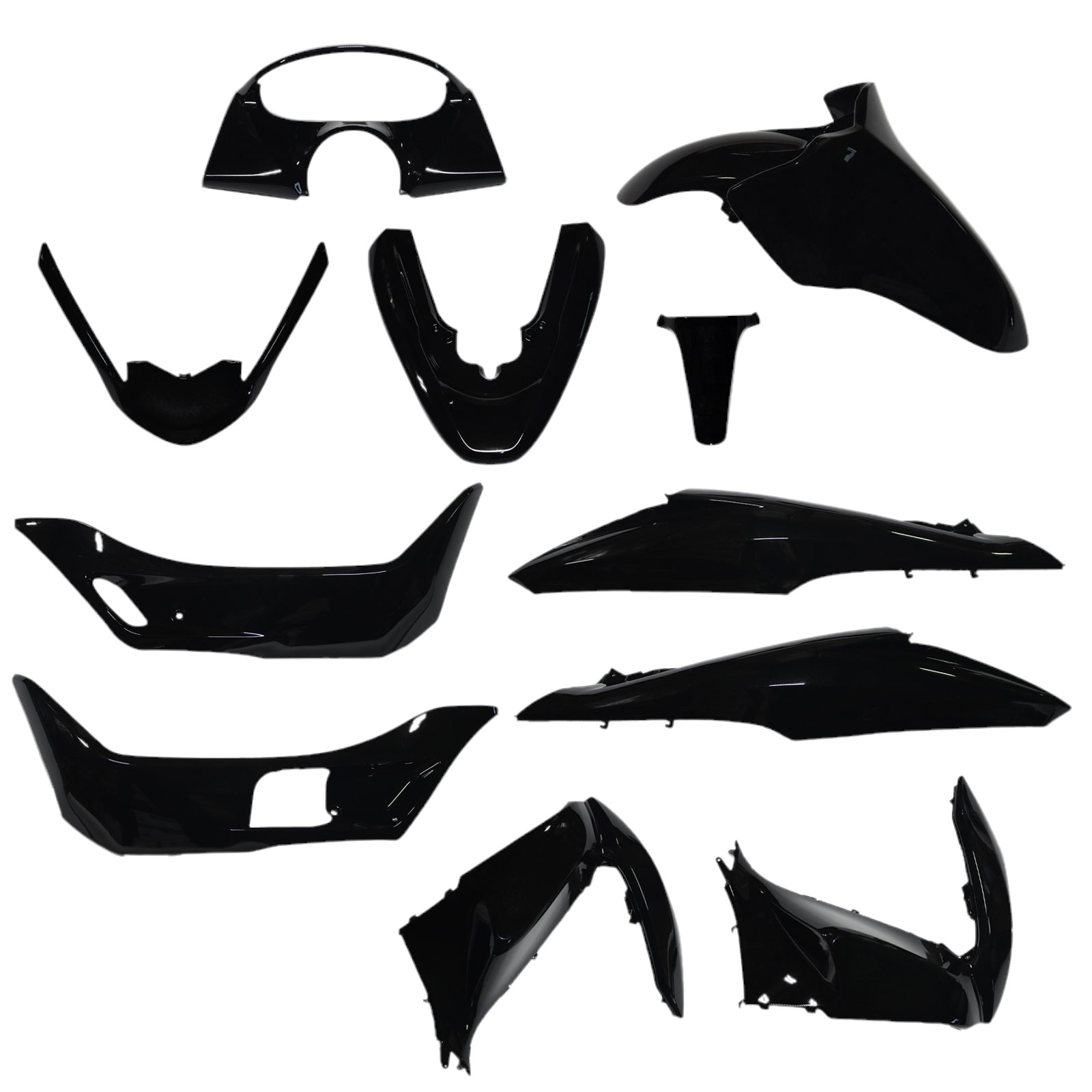 外装11点セット PCX125(JF28) アステロイドブラックメタリック(NH-A35M