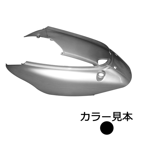 スズキ　レッツ2 CA1PA ボディーカバー　サイドカバー　シートカウル　レッツ サイドカバー レッツ2(CA1PA/PB) 最終型 ブラック - バイク