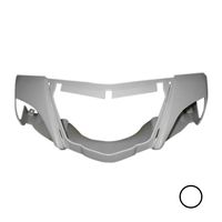 シグナスX SE12J ハンドルカバー ホワイト - バイク