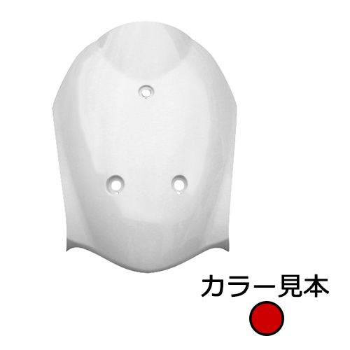 フロントカバー レッツ4(CA41/45/46A) キャンディソノマレッド(YHL