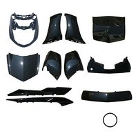 外装11点セット マグザム250(SG17J/SG21J) シルキーホワイト(00GE