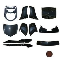 外装11点セット マグザム250(SG17J/SG21J) ブラックメタリックX(0903