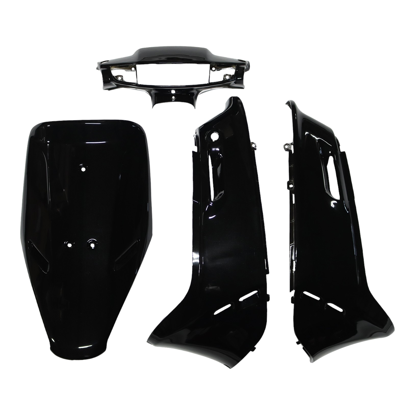 外装4点セット DIO/ディオ(AF18) ピュアブラック(NH-237P) - バイク