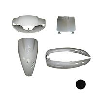 スーパータクト　外装5点セット Tact AF75 AF79 タクト 外装 5点セット ブラック 黒 HONDA